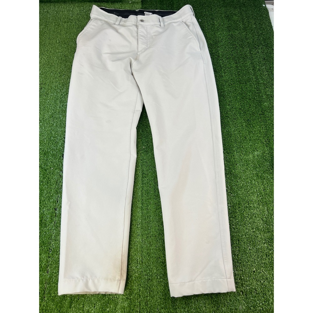Nike‎ Mens Dri-FIT Baseball Pants Gray 36x34 DA2914-025 Embroidered H Logo